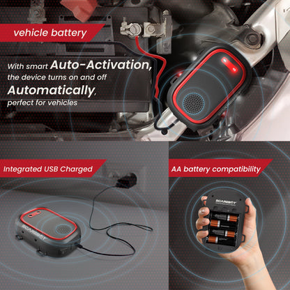 SCAREBOT™ Ultrasonic Rat Repellent Device – Universal Edition